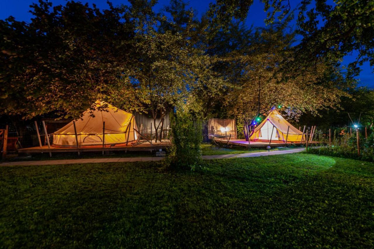 Dragonfly Gardens Urban Glamping Luxuszelt Brașov